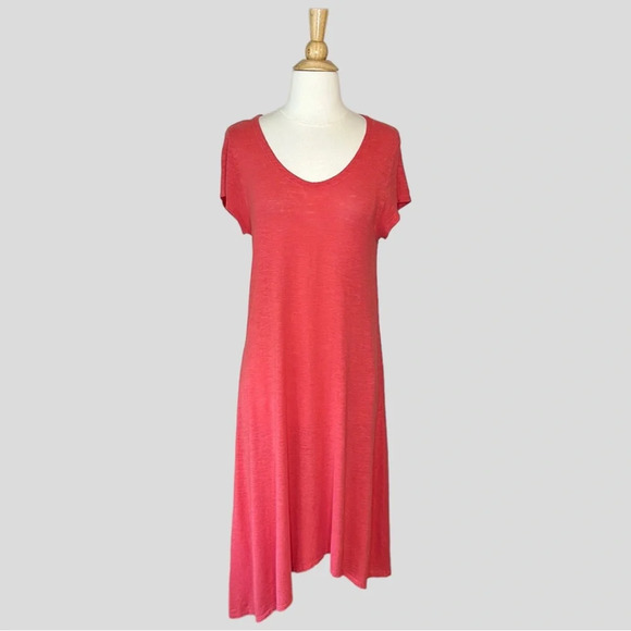Eileen Fisher Dresses & Skirts - EILEEN FISHER Hemp Organic Cotton T-Shirt Dress Minimalist Elevated Basic Small